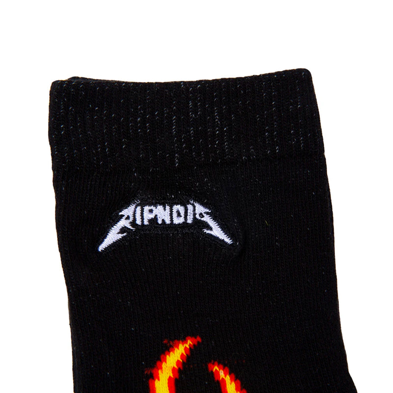 Welcome To Heck Socks (Black / Yellow)