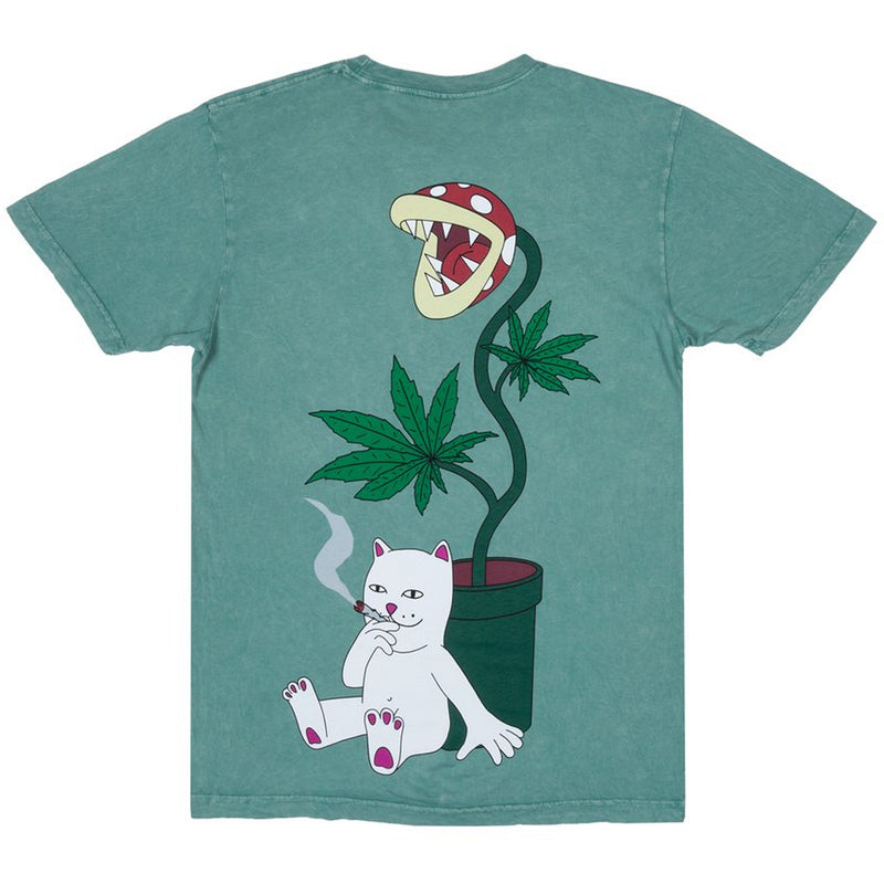 RIPNDIP Herb Eater Tee (Aqua Mineral Wash)