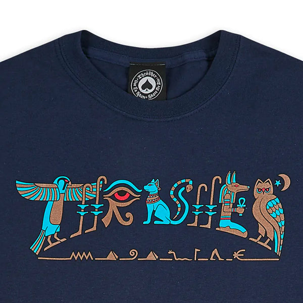 Hieroglyphic Tee (Navy)