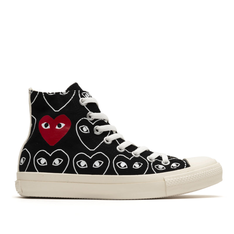 PLAY COMME des GARÇONS Converse Chuck Taylor Hi (Black)