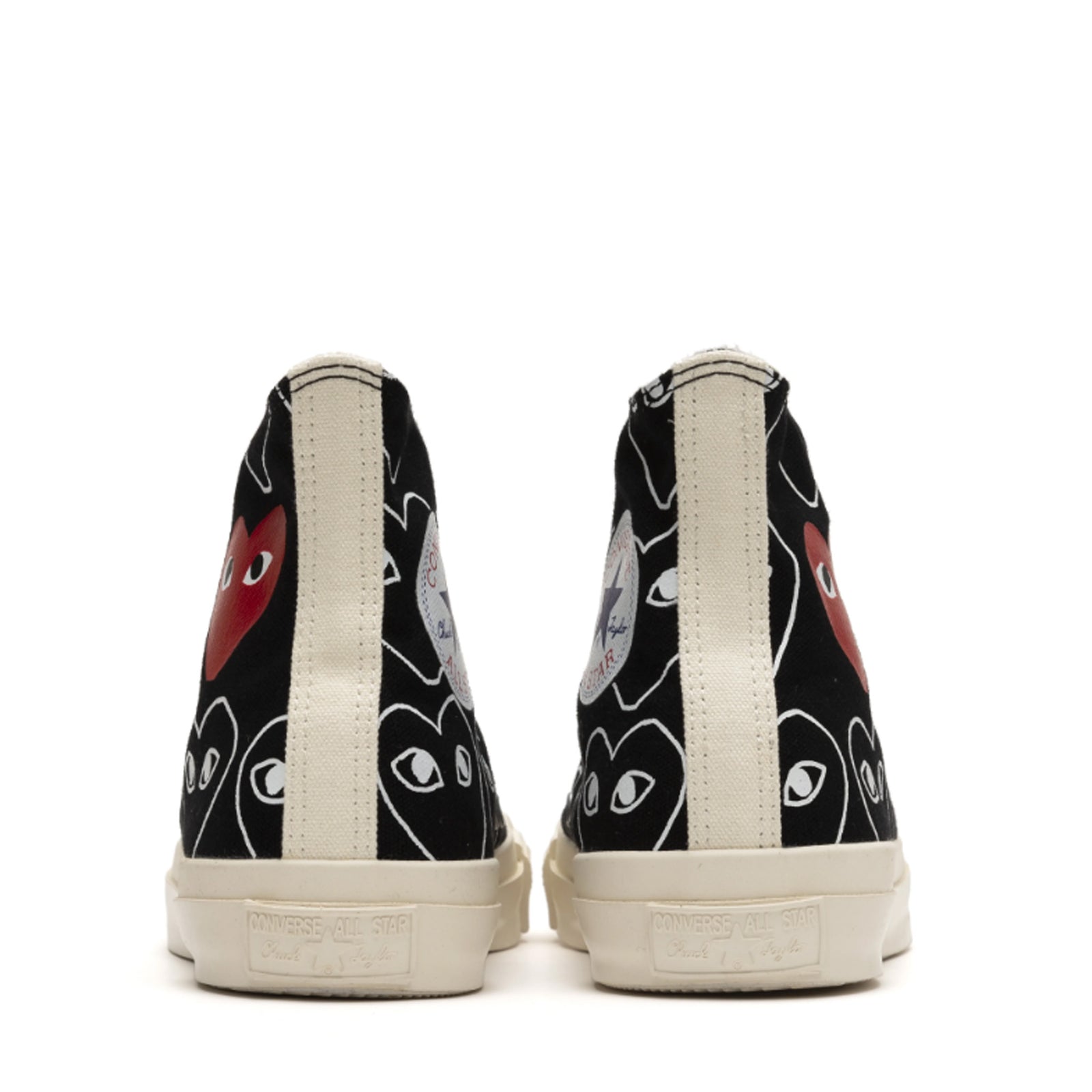 PLAY COMME des GARÇONS Converse Chuck Taylor Hi (Black) – Capsul