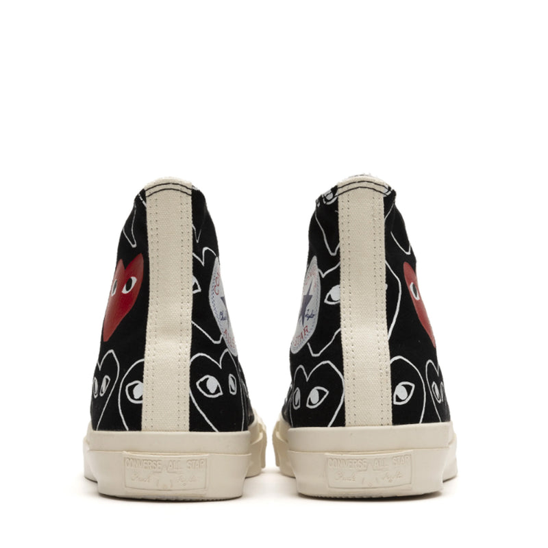 PLAY COMME des GARÇONS Converse Chuck Taylor Hi (Black) – Capsul