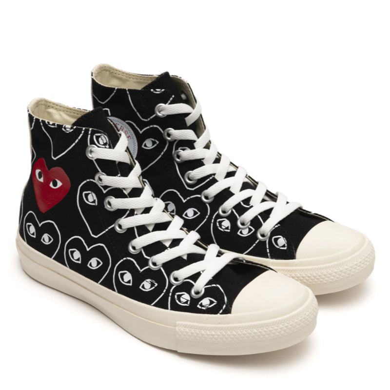 PLAY COMME des GARÇONS Converse Chuck Taylor Hi (Black)