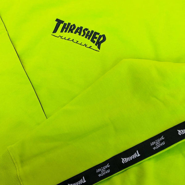 Thrasher Hometown Track Hoodie (Neon Green)