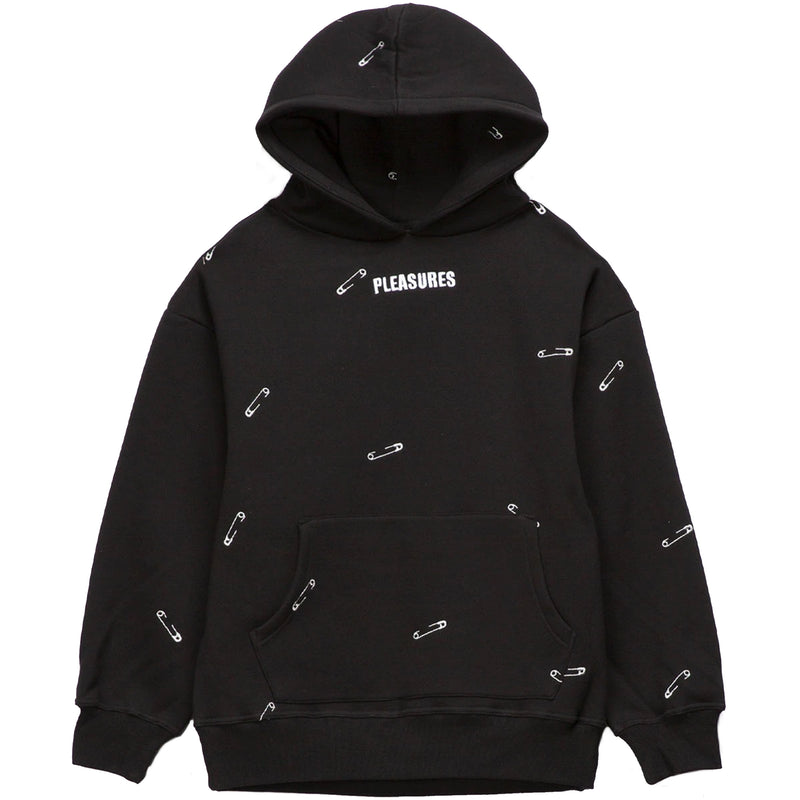 PLEASURES Safety Embroidered Hoodie