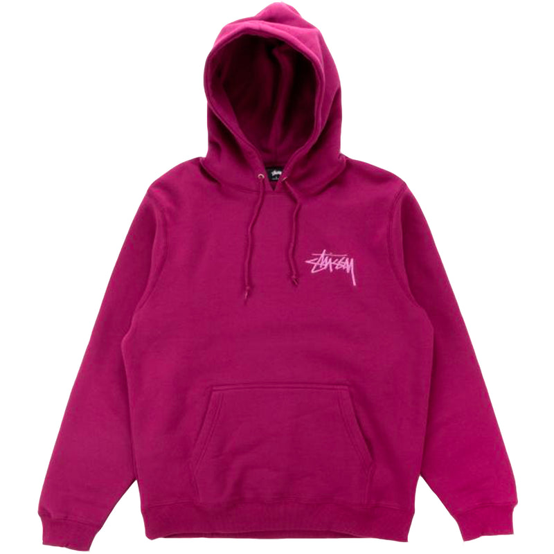 Stussy App Hoodie (Wine)