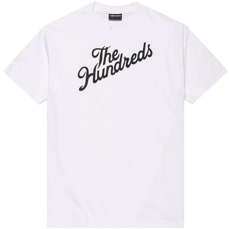 Forever Slant Logo Tee - White