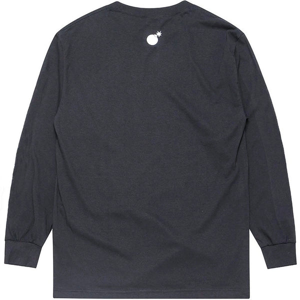 Forever Slant Logo L/S (Charcoal Heather)