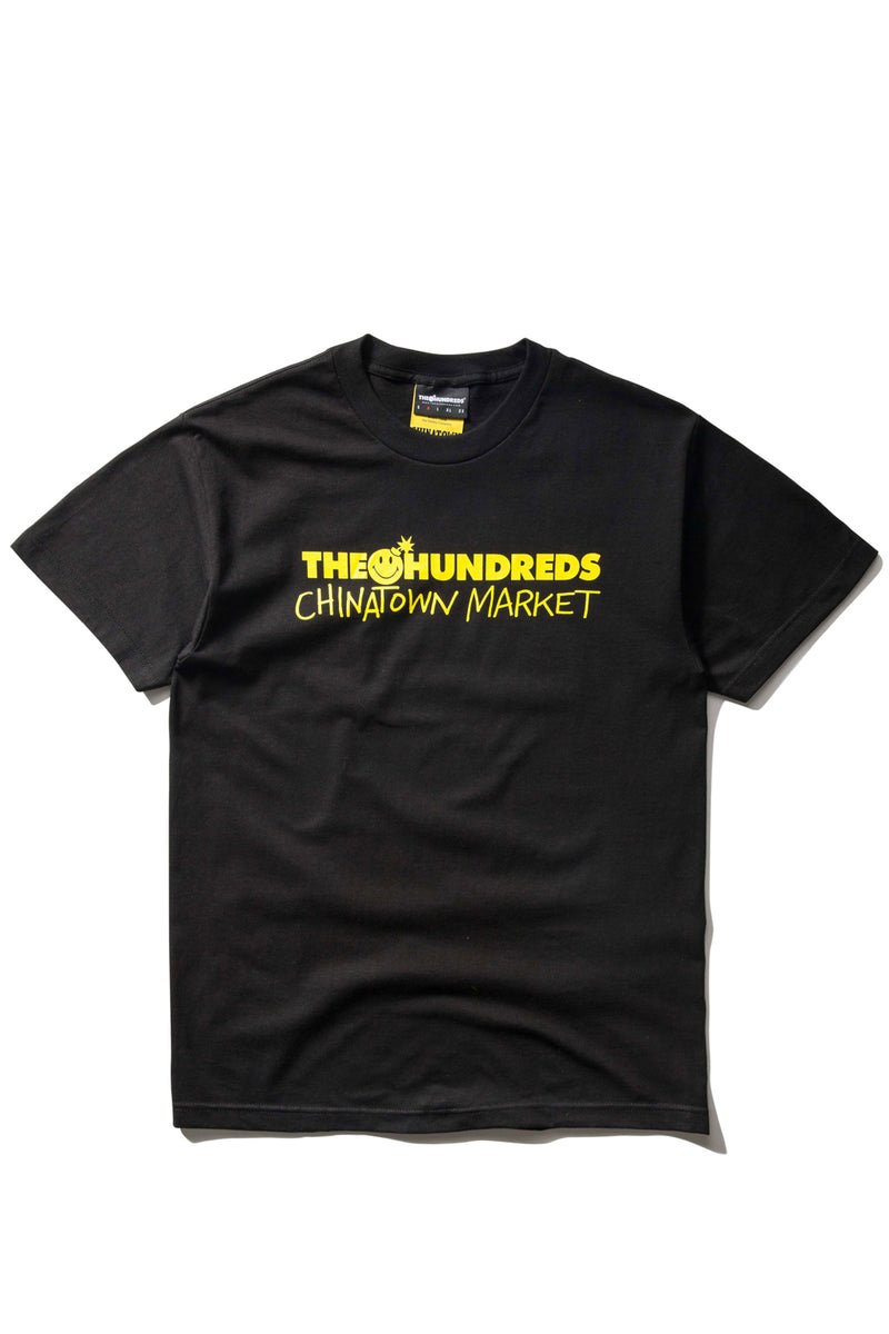 Chinatown Market X The Hundreds Bar Logo Tee (Black)