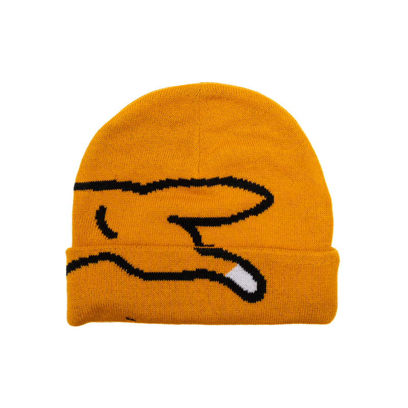 Jade Knit Beanie (Golden Yellow)