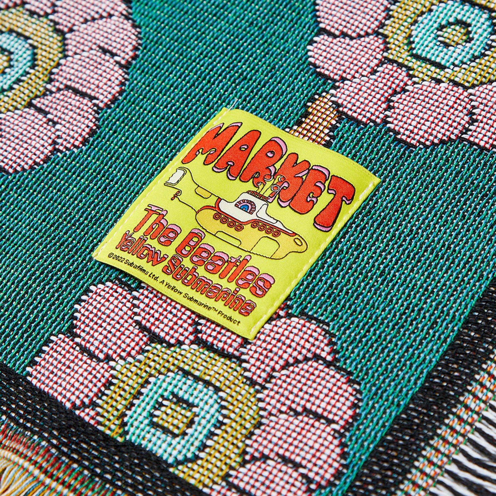 YELLOW SUBMARINE JACQUARD BLANKET 60 x 40 – Capsul