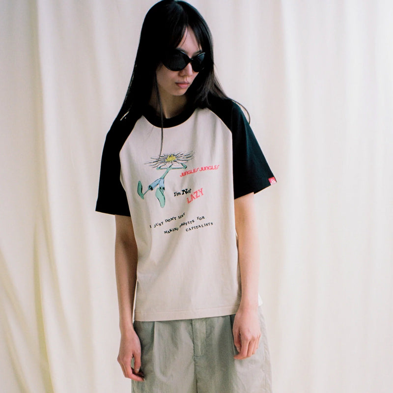 I'M NOT LAZY SS TEE