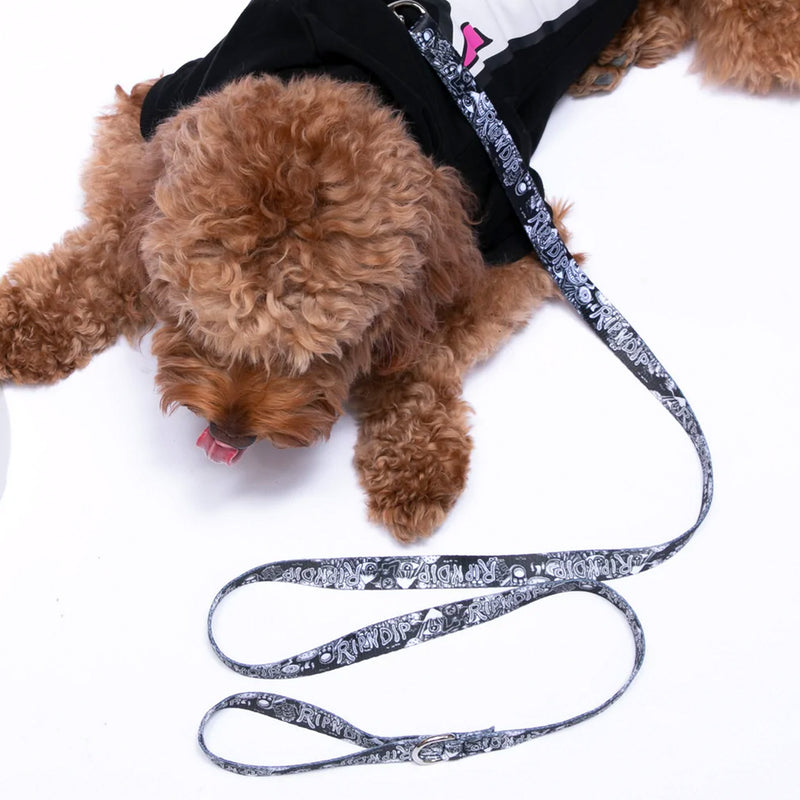 Dark Twisted Fantasy Pet Leash (Black/White)