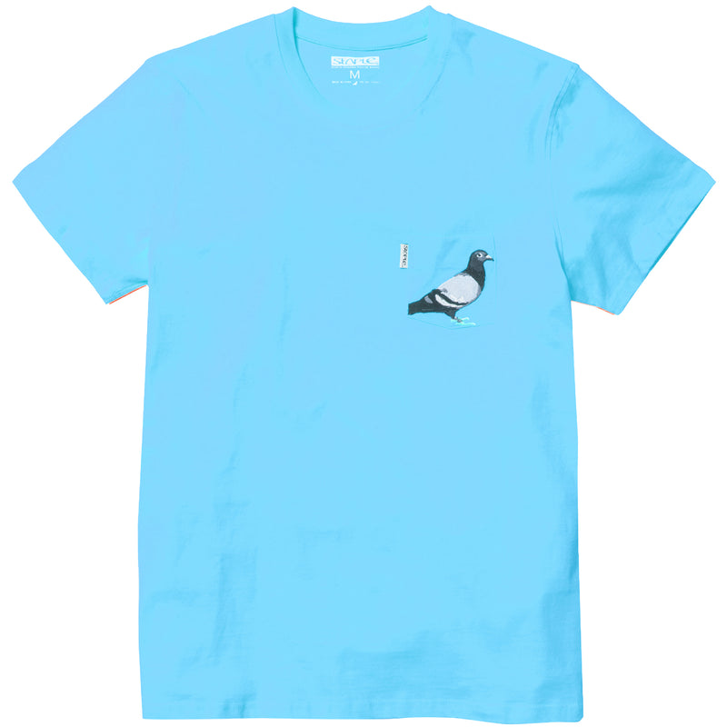 Staple Pigeon Pocket Tee (Light Blue)