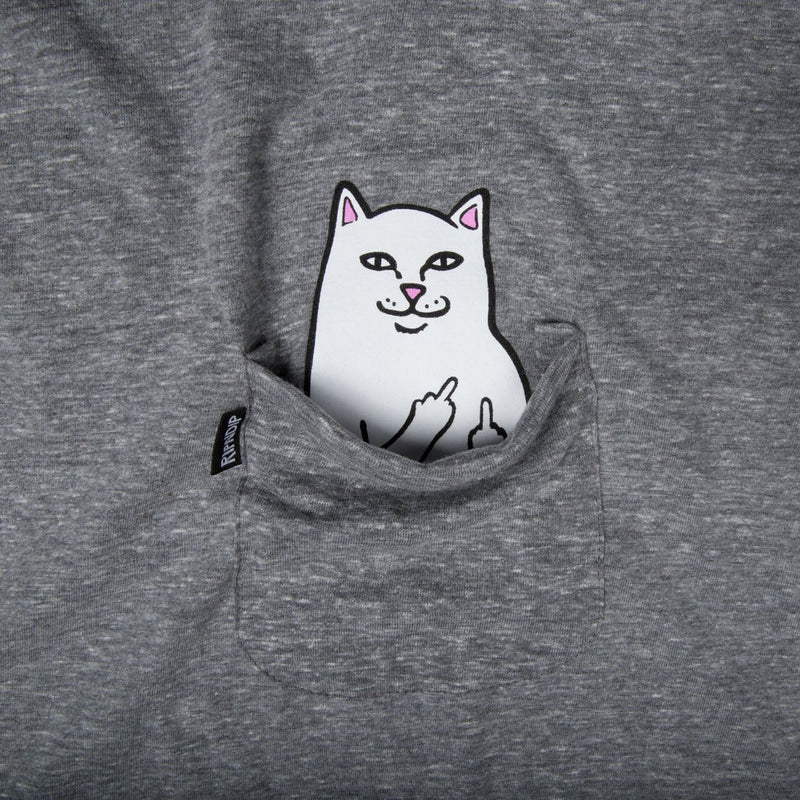 RIPNDIP Lord Nermal Pocket Tee (Gray)