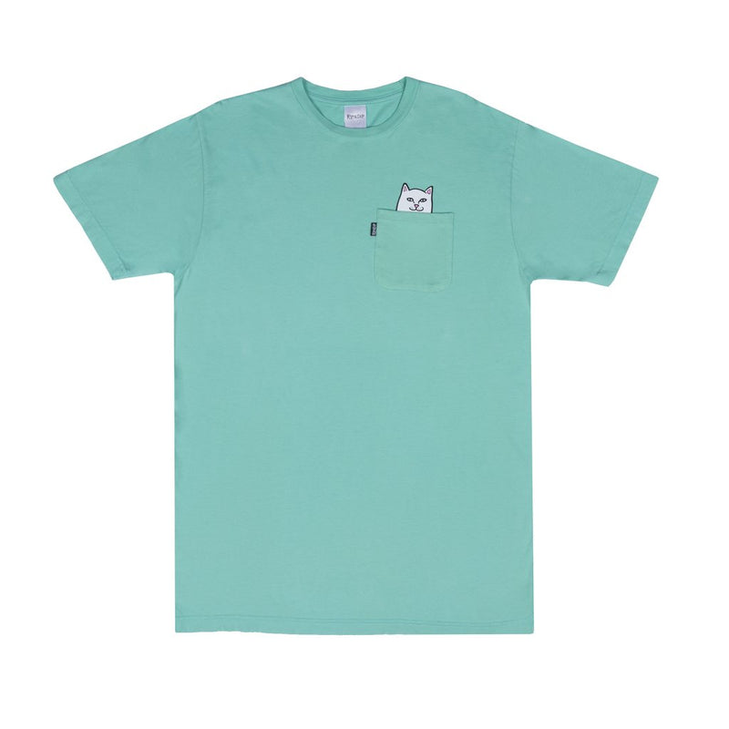 RIPNDIP Lord Nermal Pocket Tee (Over Dyed Mint)