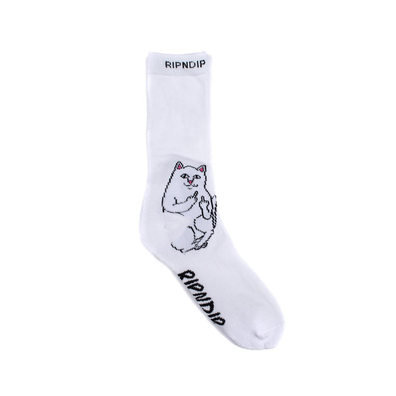 RIPNDIP Lord Nermal Socks (White)