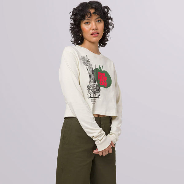 Women's City L/S Crop Tee