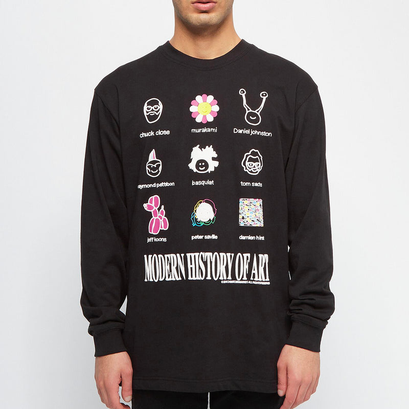 Modern Art LS Tee (Black)