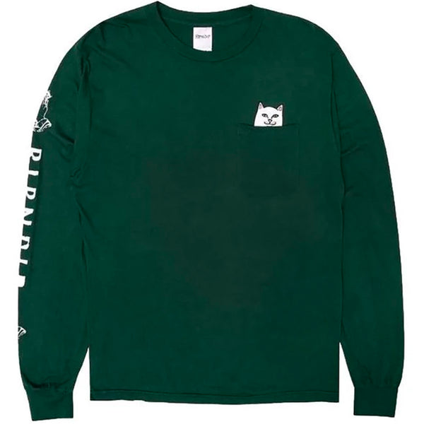 Lord Nermal Pocket L/S Tee (Dark Green)