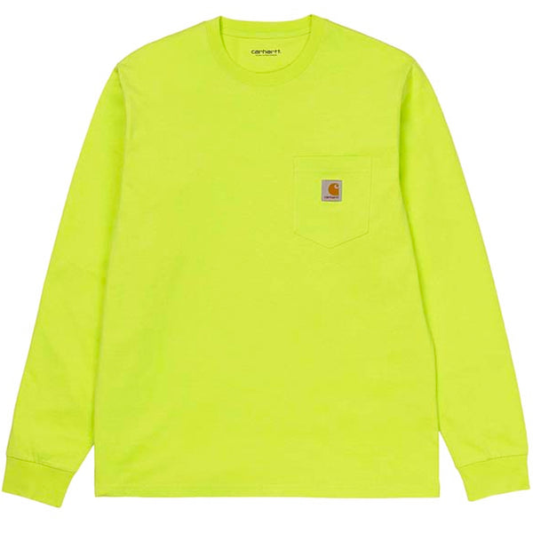 L/S Pocket Tee - Lime