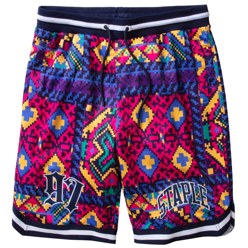 Mesh Basketball Short (Purple)