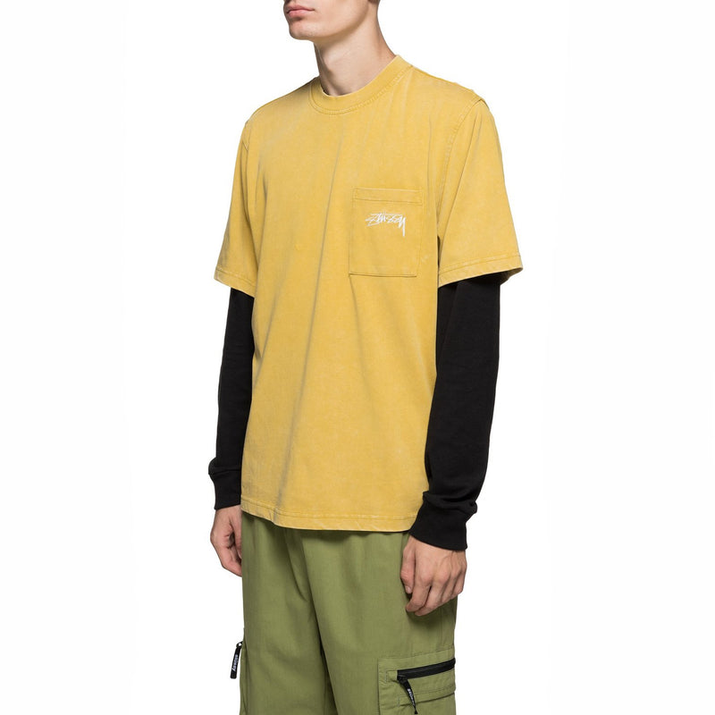 Stussy Big Stock Tee (Yellow)