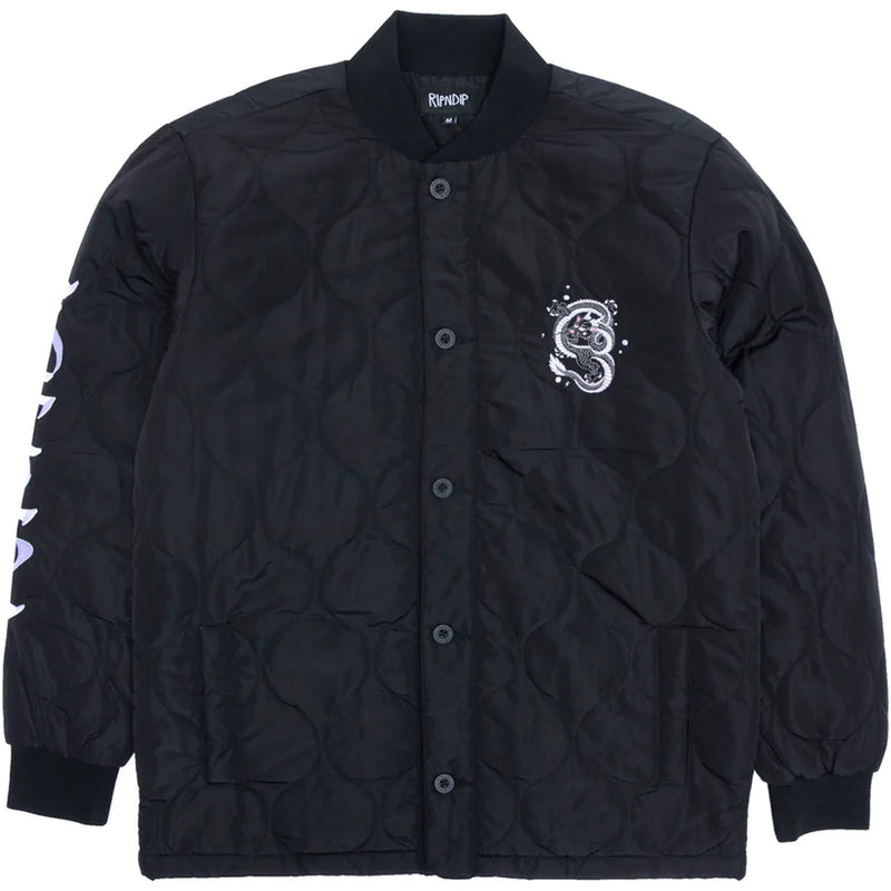 Mystic Jerm Quilted Bomber Jacket