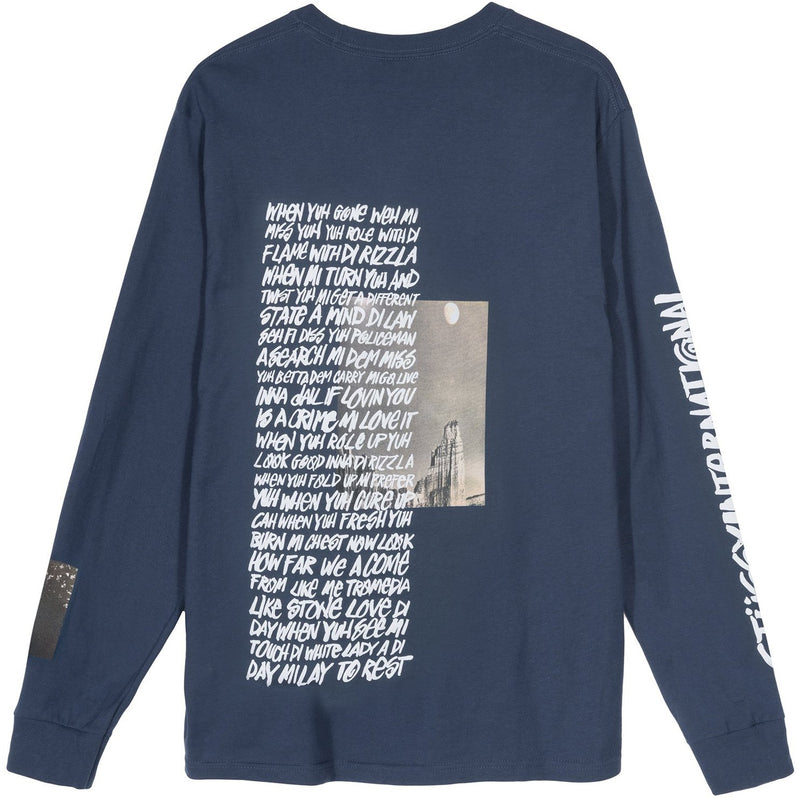 Stussy Great Outdoors LS Tee (Navy)