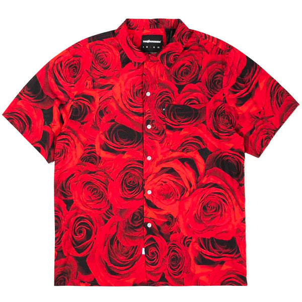 Nature Button Up Shirt (Red)