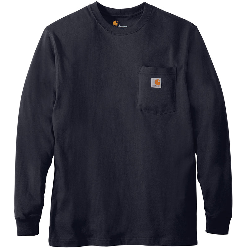 Workwear Pocket LS Tee (Navy)