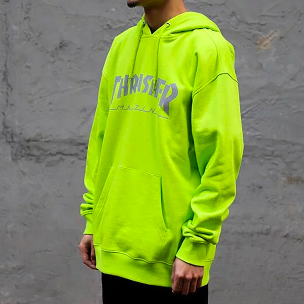 Hometown Reflective Hoodie (Neon Green)