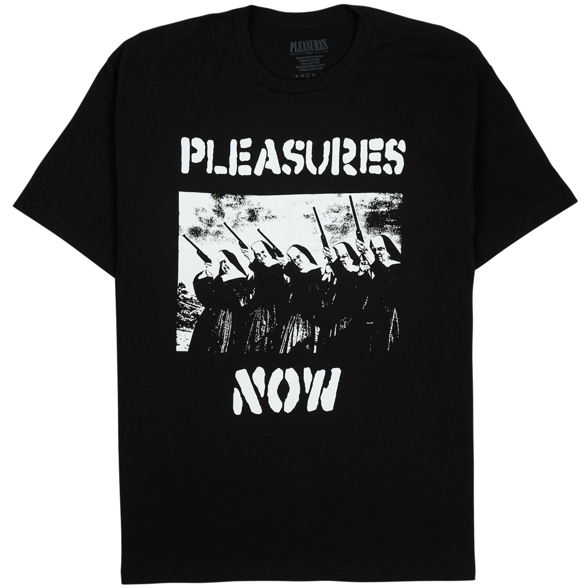 T-shirt Noir Craft Cult "Nun Priorities" Homme - Taille S (neuf Avec Défauts)