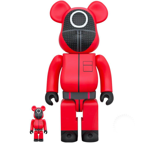 BE@RBRICK SQUID GAME GUARD "○" 100％ & 400％