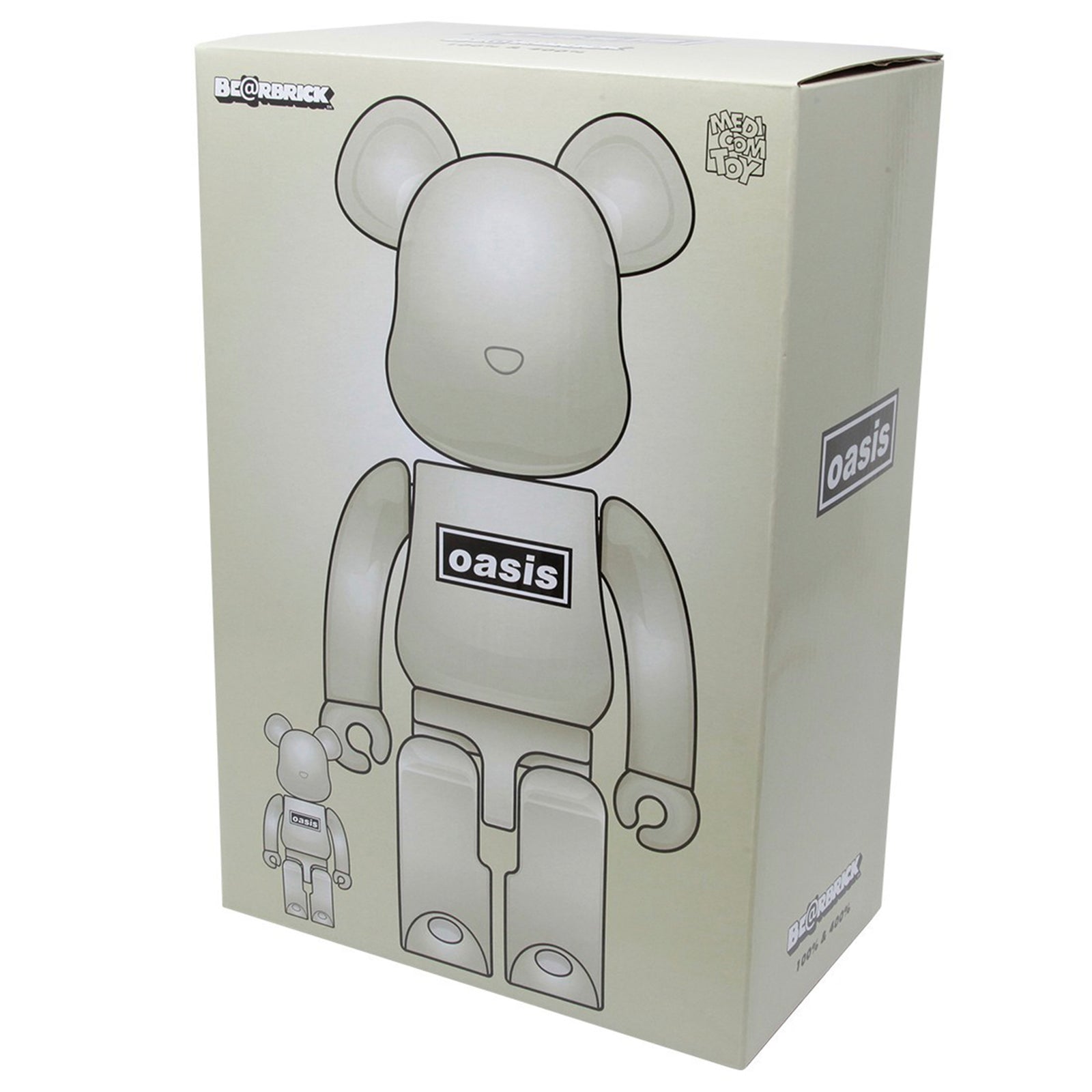 Be@rbrick Oasis 100% + 400% (White) – Capsul