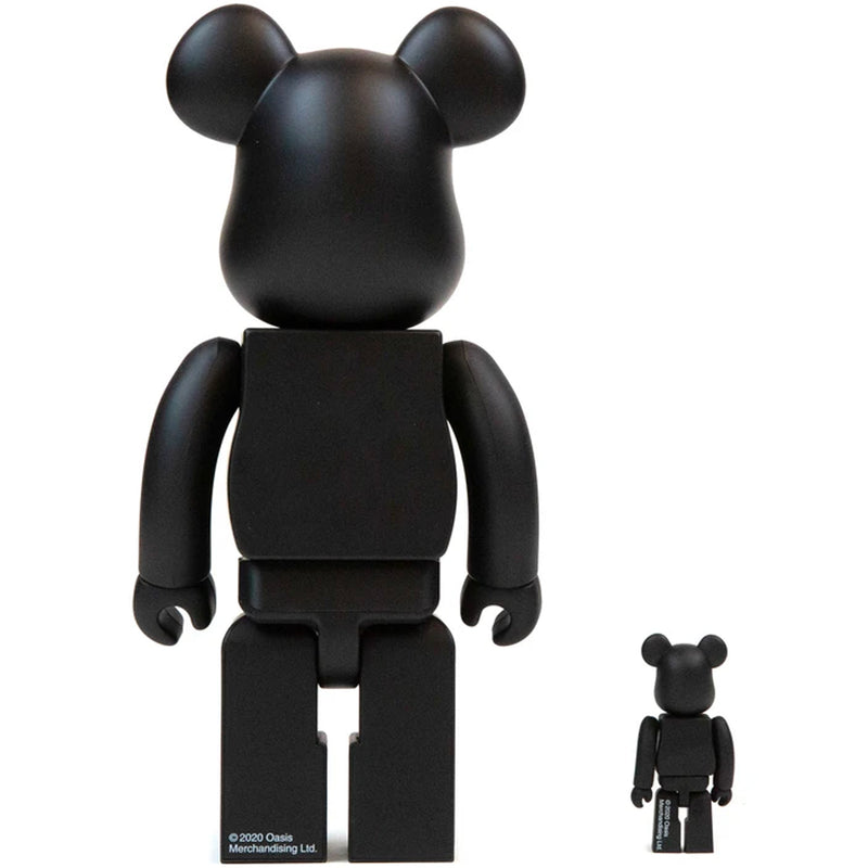 Be@rbrick Oasis 100% + 400% (Black)