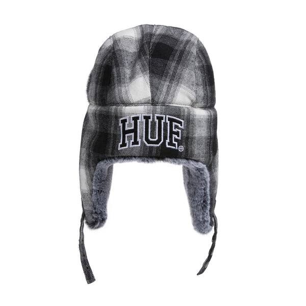 OMBRE PLAID AVIATOR HAT