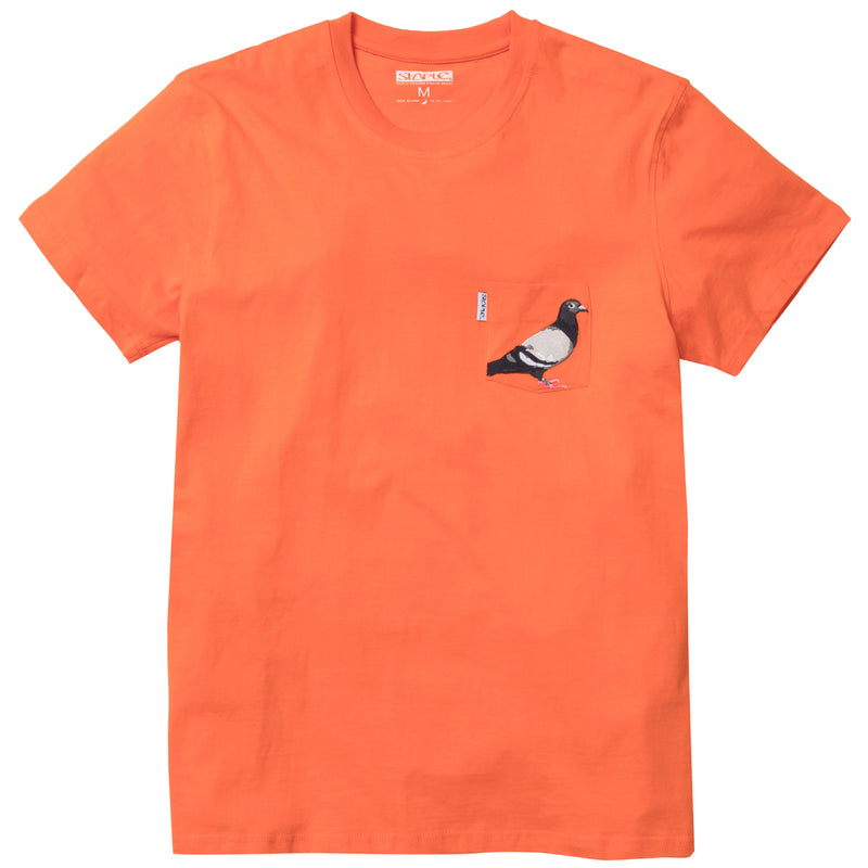 Staple Pigeon Pocket Tee (Orange)