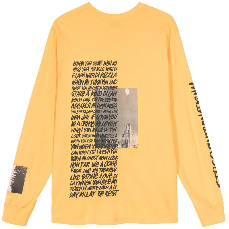 Stussy Great Outdoors LS Tee (Orange)