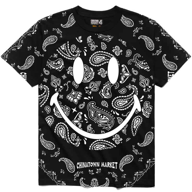 Chinatown Market Paisley Smiley Tee