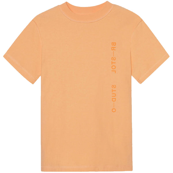 Vertical Team Tee (Peach)