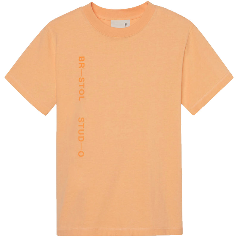 Vertical Team Tee (Peach)