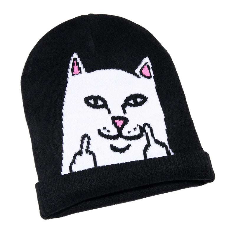 Peeking Nermal Beanie (Black)
