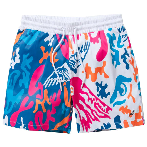 All Over Print Swim Shorts (Pink)