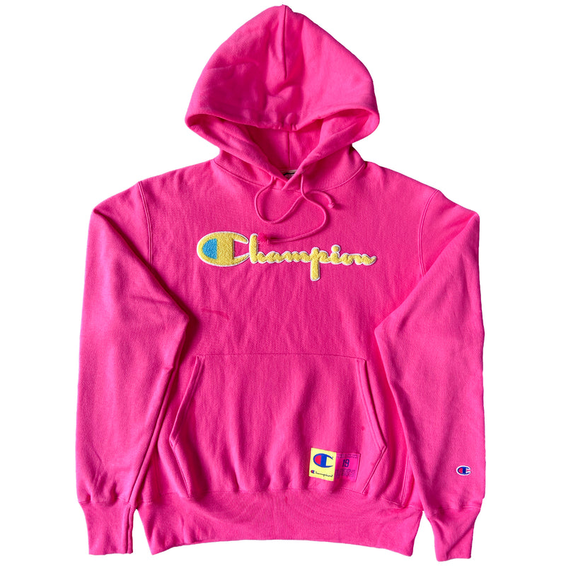 Reverse Weave Hoodie (Reef Pink)