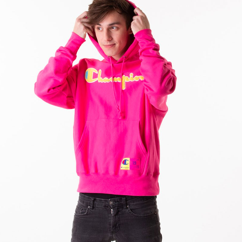 Reverse Weave Hoodie (Reef Pink)