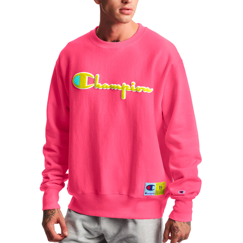 Champion Reverse Weave Sweatshirt (Reef Pink)