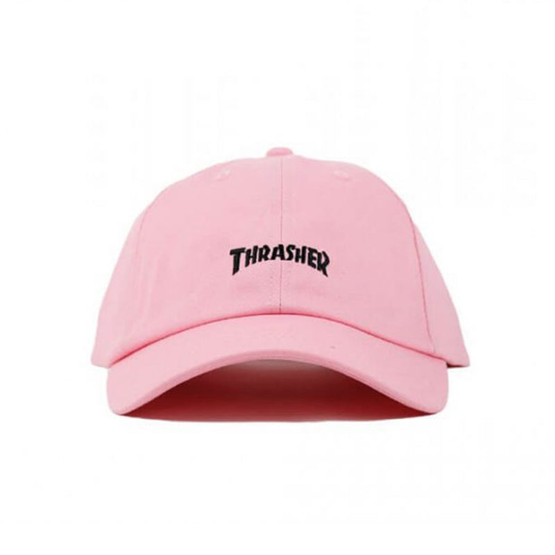 Thrasher Hometown Dad Cap Strapback (Pink)