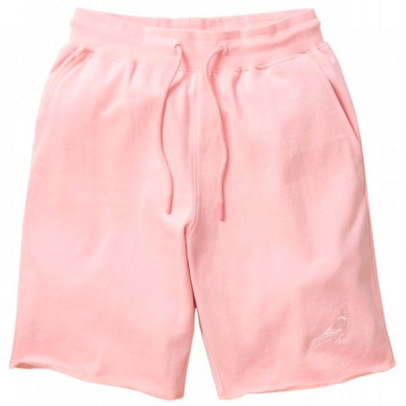 Garment Washed Pigeon Shorts (Pink)