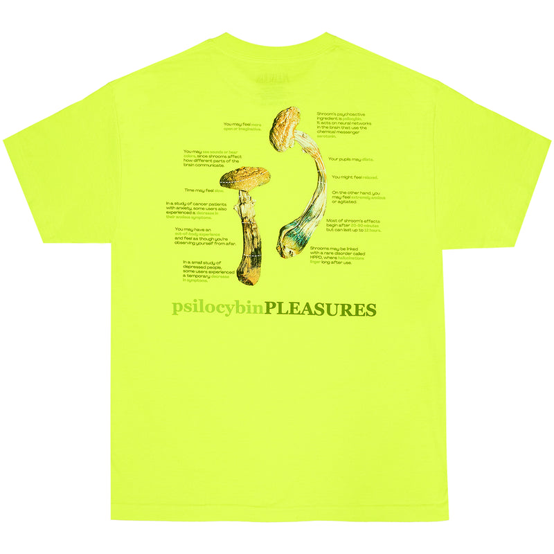 Psilocybin Tee (Safety Green)